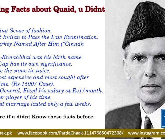 Interesting Facts About Jinnah