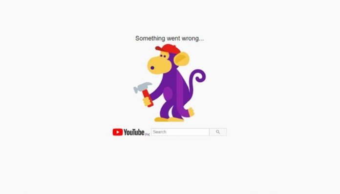 The Message from Youtube when it was being inaccessible