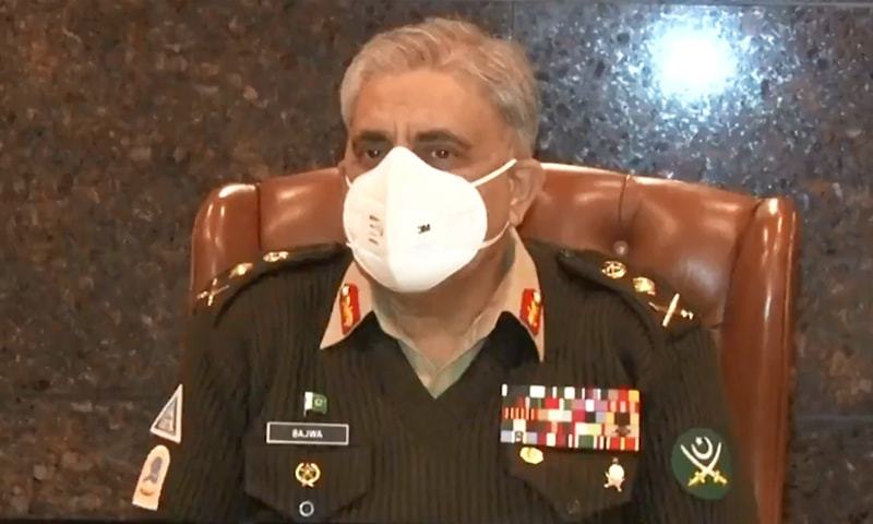 "Extreme respect and appreciation" for the people risking their lives to combat the coronavirus”, COAS