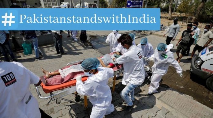 #PakistanstandswithIndia Trending on Twitter as Pakistanis Prays for India